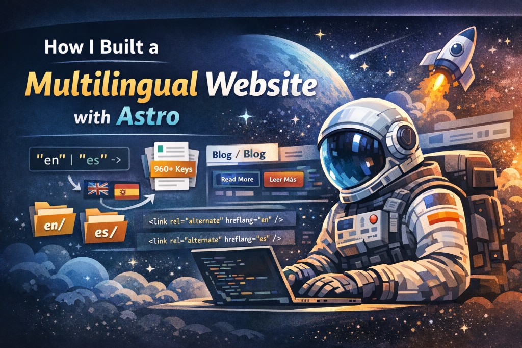 How I Built a Multilingual Website with Astro
