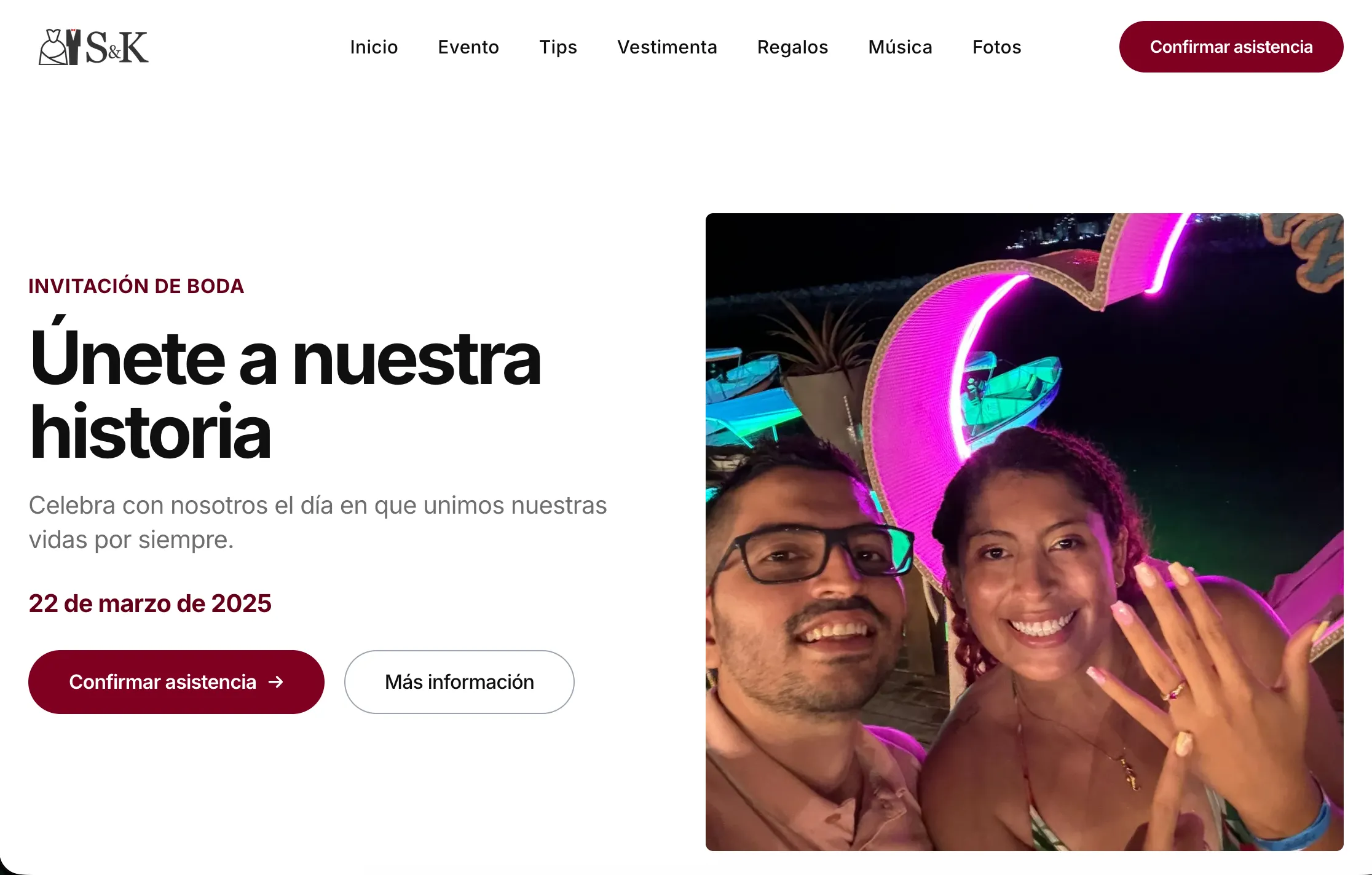 Building sergioykathe.com: The Wedding Website I Built for Our Special Day