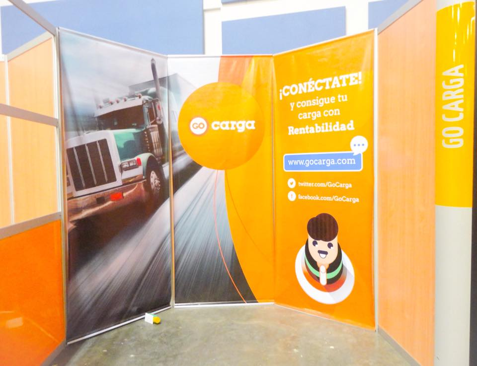 GoCarga stand at Expocamello 2014 — Connect and get your cargo with profitability