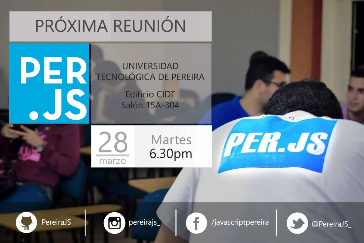 Pereira Tech Talks meetup