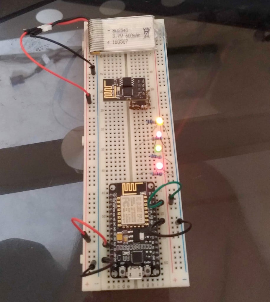 Real bulb working — controlled by Lambda