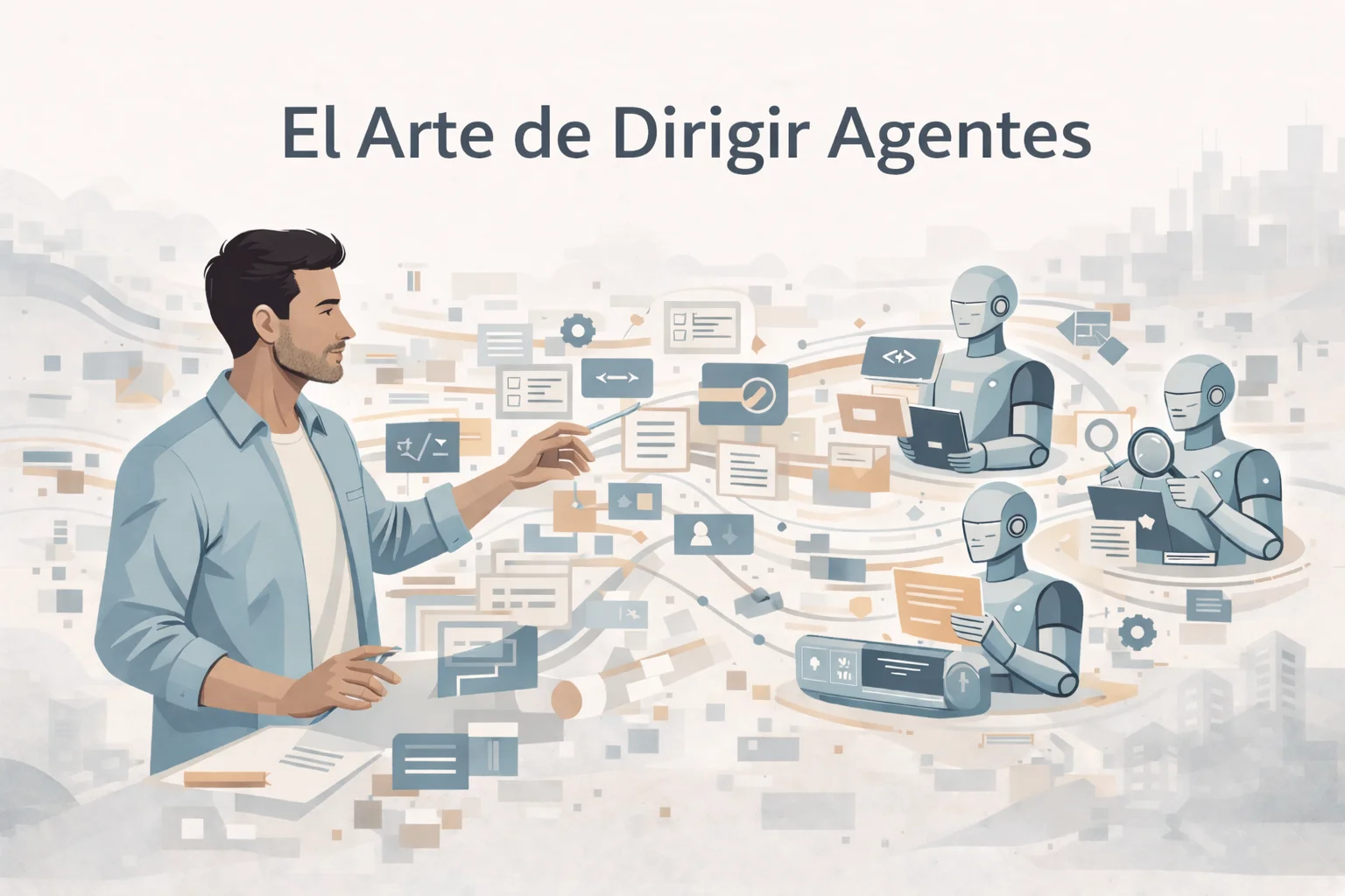 El trabajo oculto de la era IA: el arte de dirigir agentes