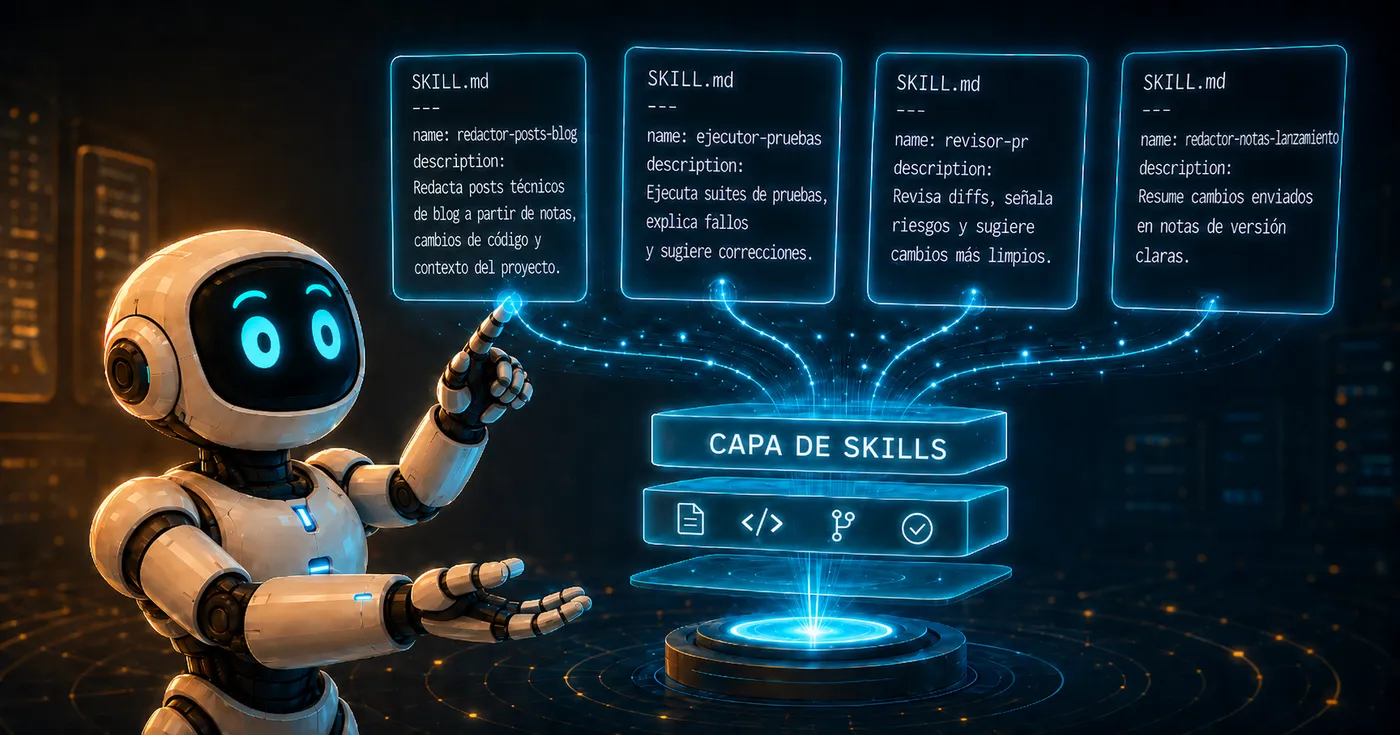 La capa de las skills: cuando los agentes dejan de reinventar la rueda