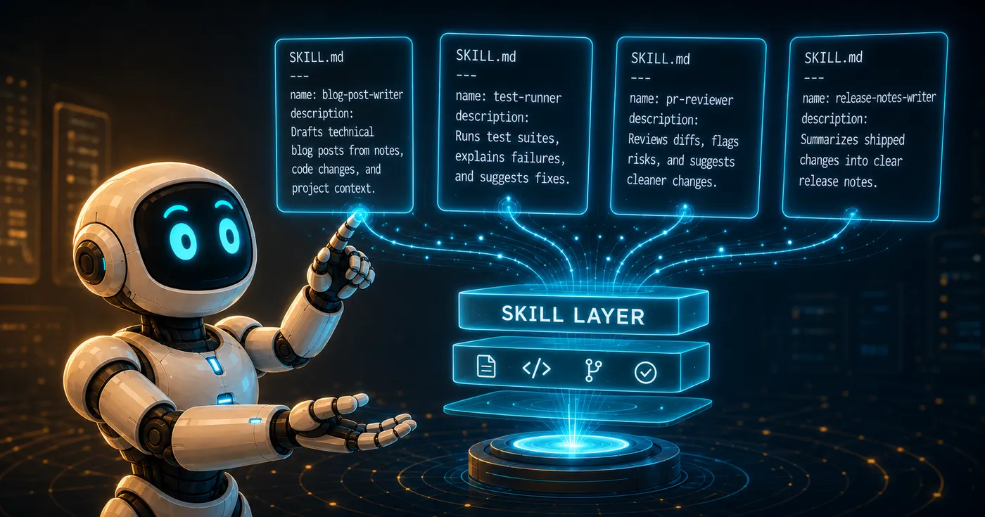 The Skill Layer: When Agents Stop Reinventing the Wheel