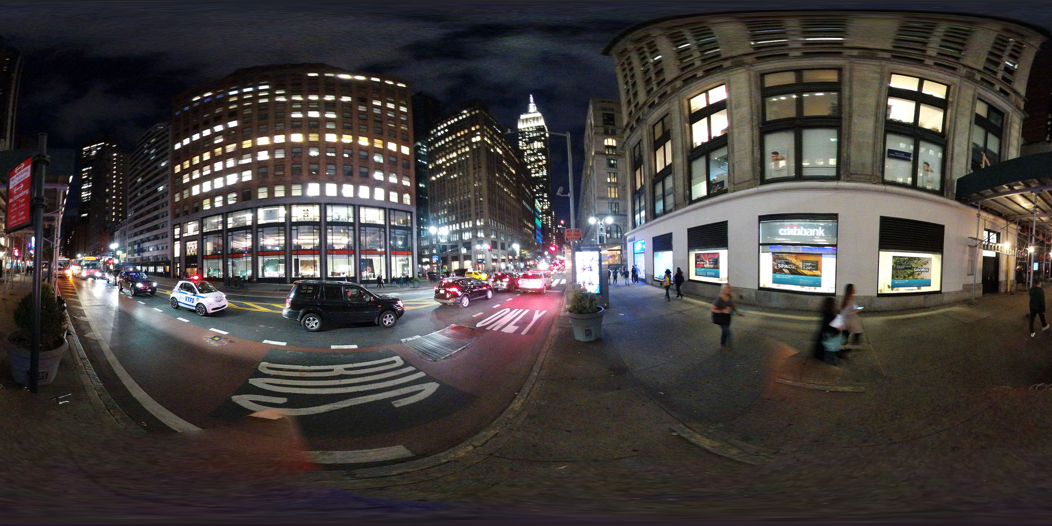 360° panorama from the gallery